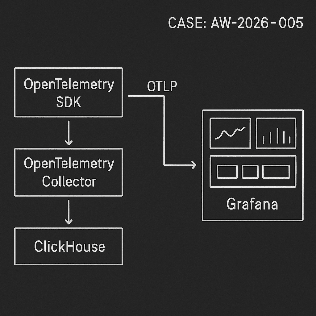 Production-grade LLM Ops Metrics Pipeline with OpenTelemetry, ClickHouse, and Grafana (Docker Compose)