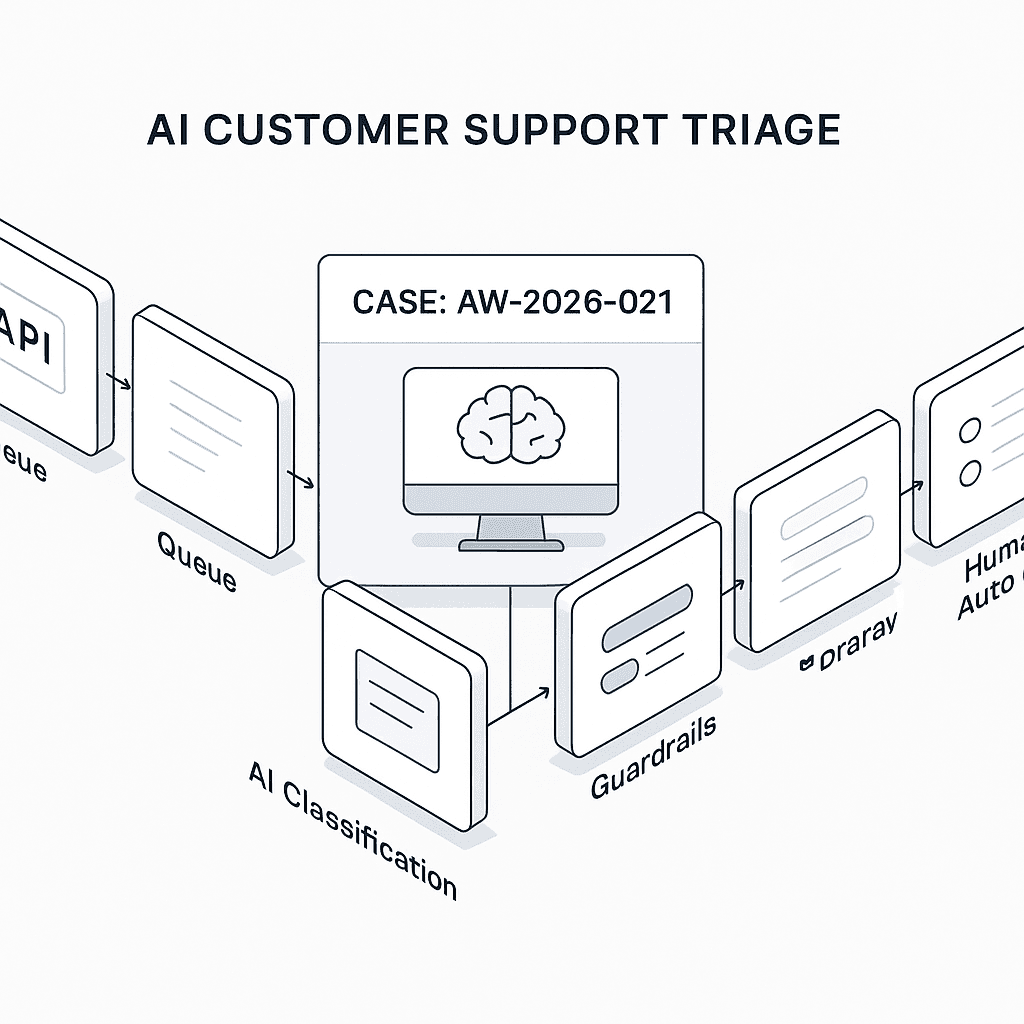 Deploying AI Triage for Customer Support: A Practical, Measurable Workflow