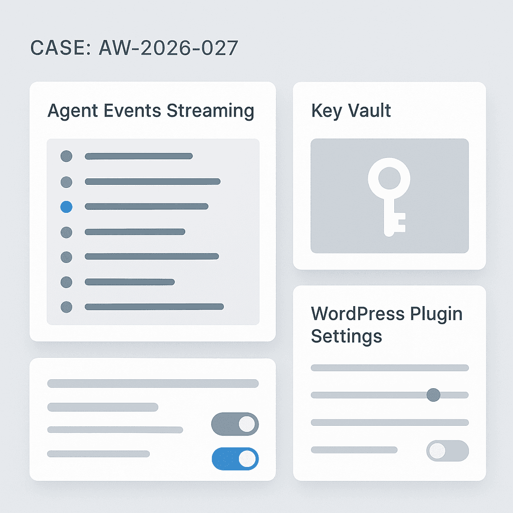 Platform Update: Production Agent Stack v2, Secure Key Vault, and WordPress Plugin 1.3